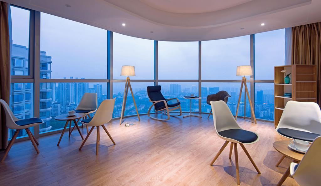 Shenton Palm Springs Chongqing Serviced Residence Exteriér fotografie